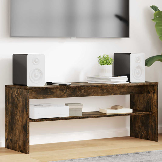 TV Cabinet 100 x 30 x 40 cm Smoked Oak Engineered Wood