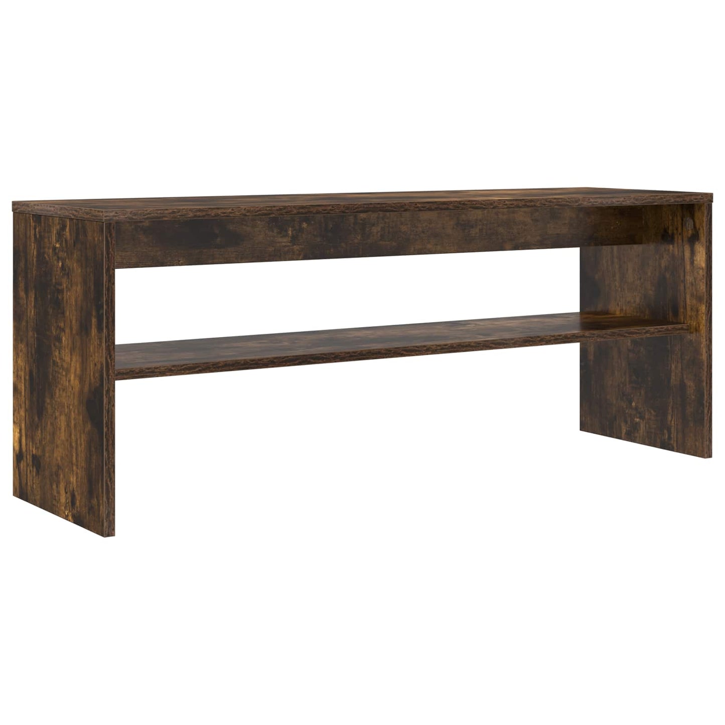 TV Cabinet 100 x 30 x 40 cm Smoked Oak Engineered Wood
