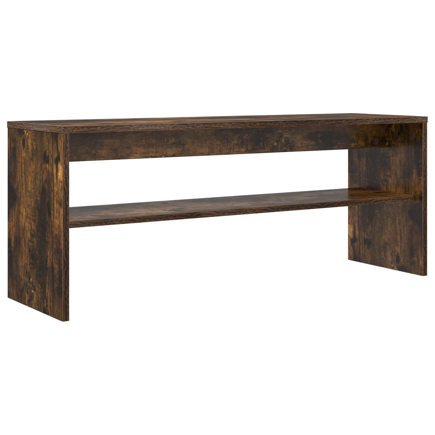 TV Cabinet 100 x 30 x 40 cm Smoked Oak Engineered Wood