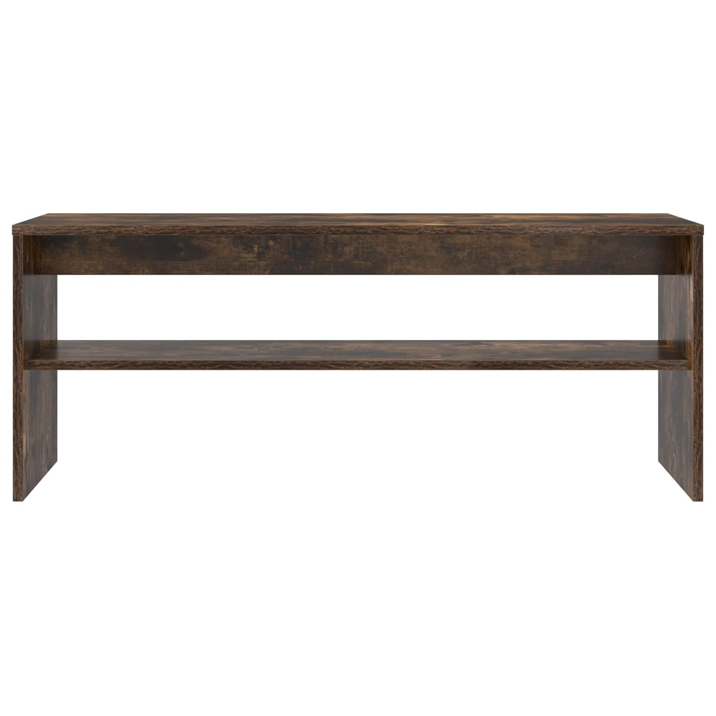 TV Cabinet 100 x 30 x 40 cm Smoked Oak Engineered Wood