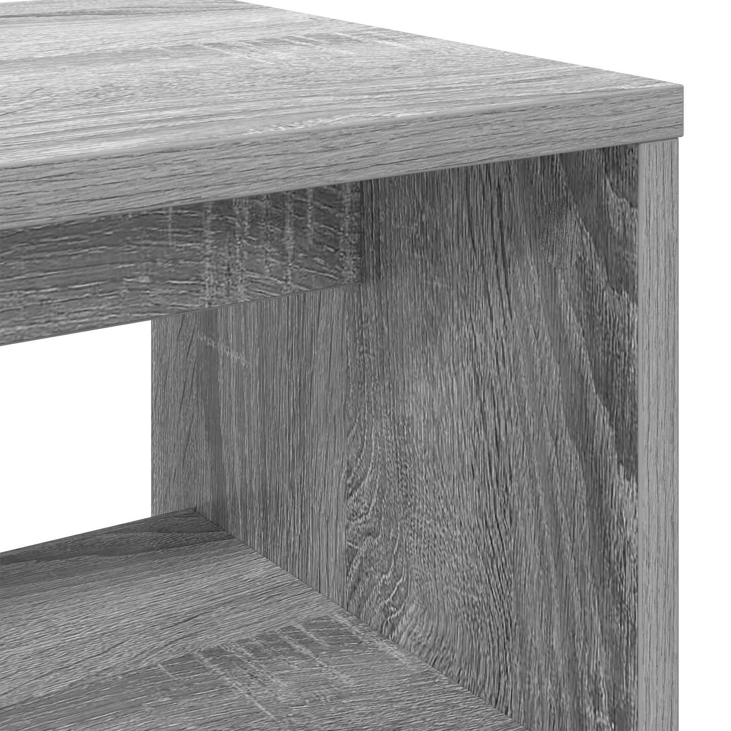 TV Cabinet 100 x 30 x 40 cm Grey Sonoma Engineered Wood
