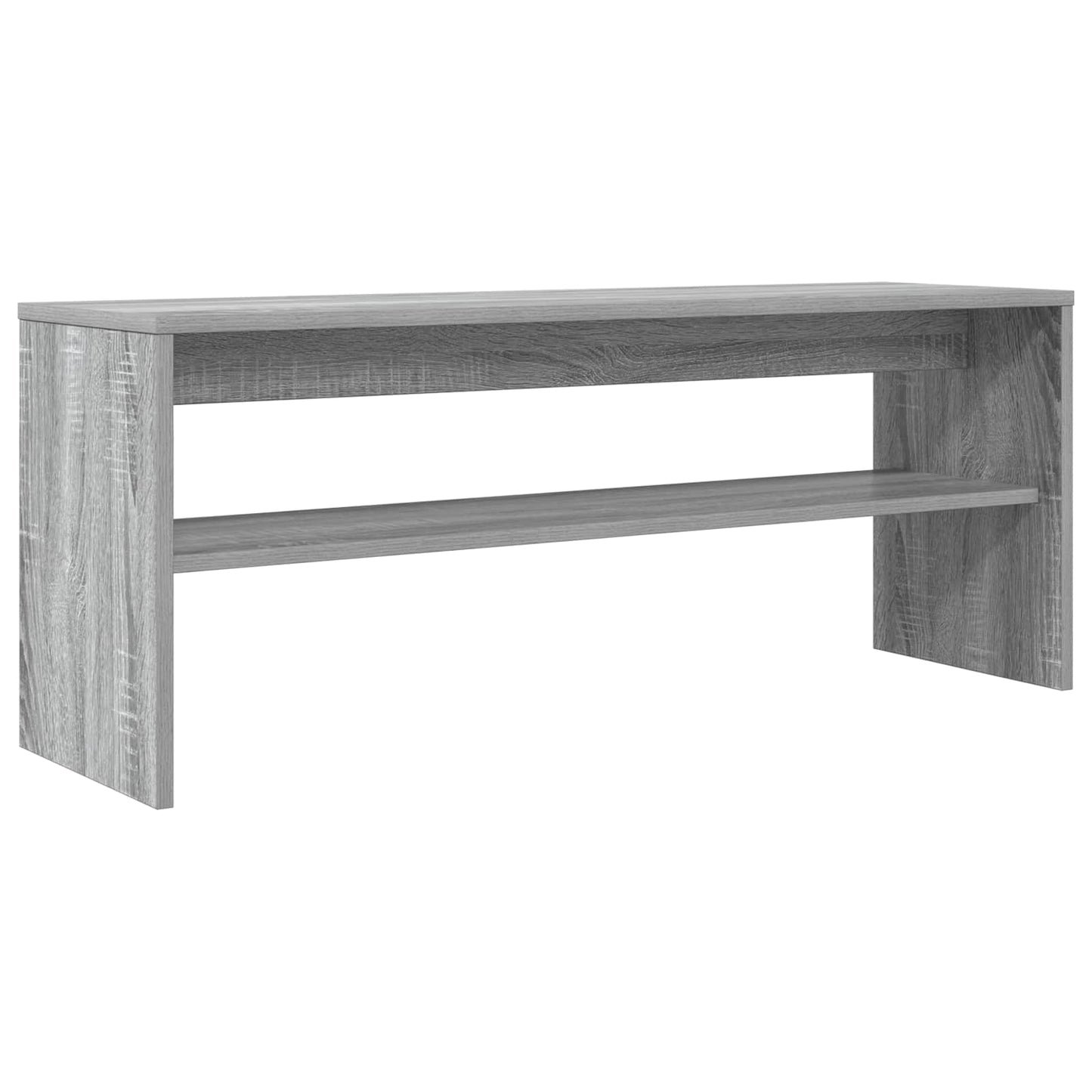 TV Cabinet Grey Sonoma 100 x 30 x 40 cm Engineered Wood