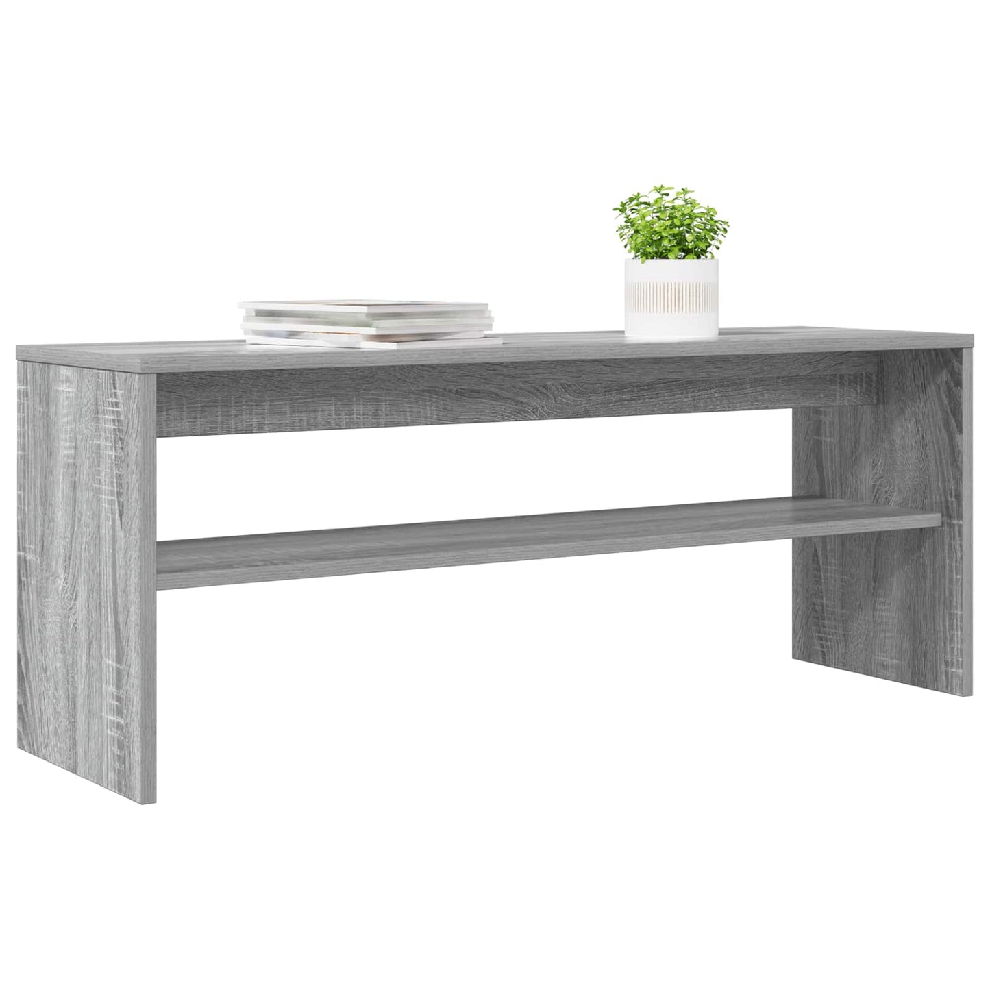 TV Cabinet Grey Sonoma 100 x 30 x 40 cm Engineered Wood