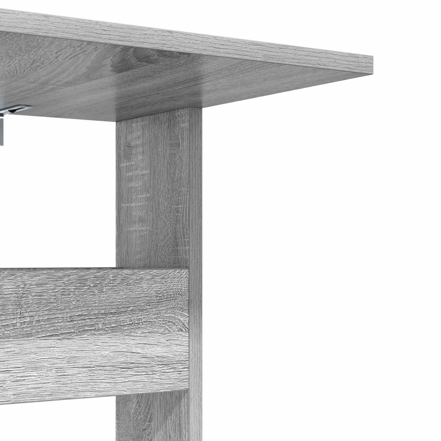 Side Table Grey Sonoma 40 x 35 x 60.5 cm Engineered Wood
