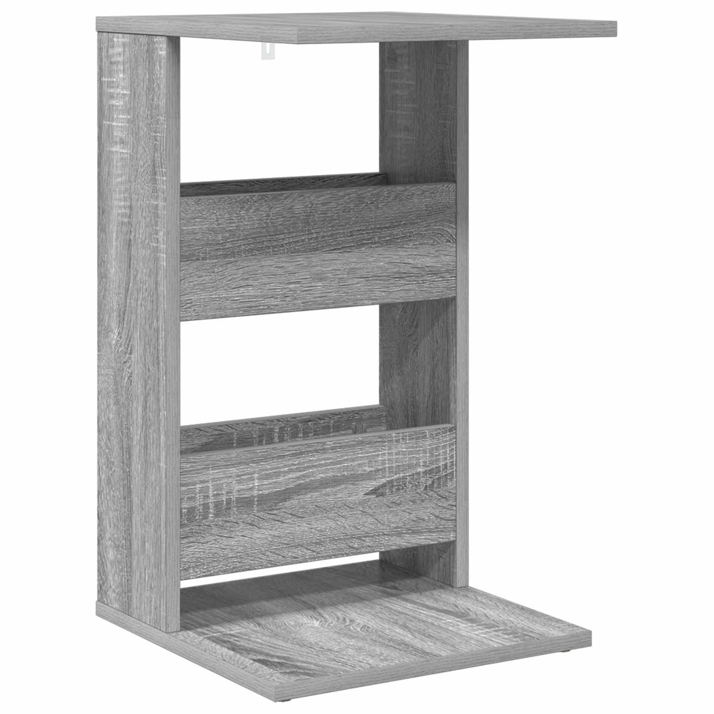 Side Table Grey Sonoma 40 x 35 x 60.5 cm Engineered Wood