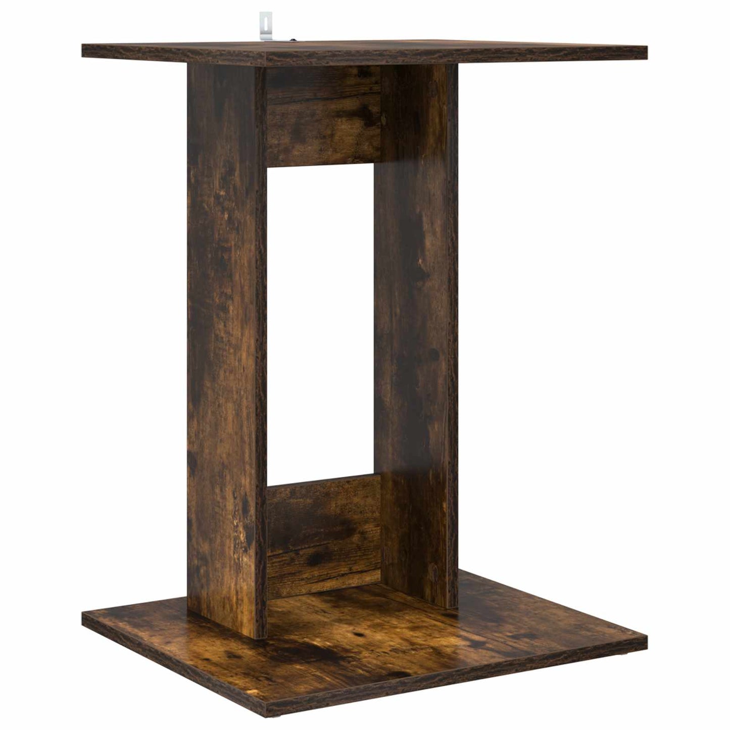 Side Table Smoked Oak 45 x 40 x 62.5 cm Engineered Wood