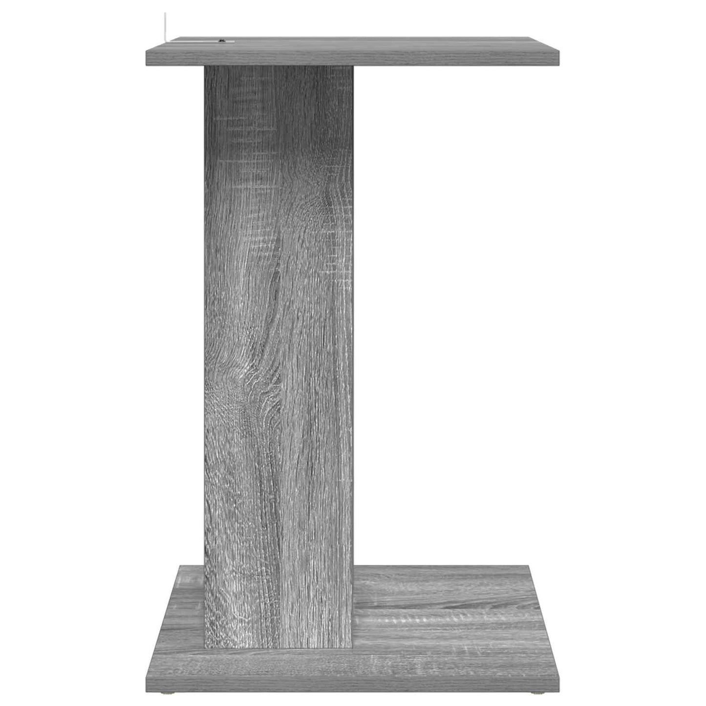 Side Table Grey Sonoma 45 x 40 x 62.5 cm Engineered Wood