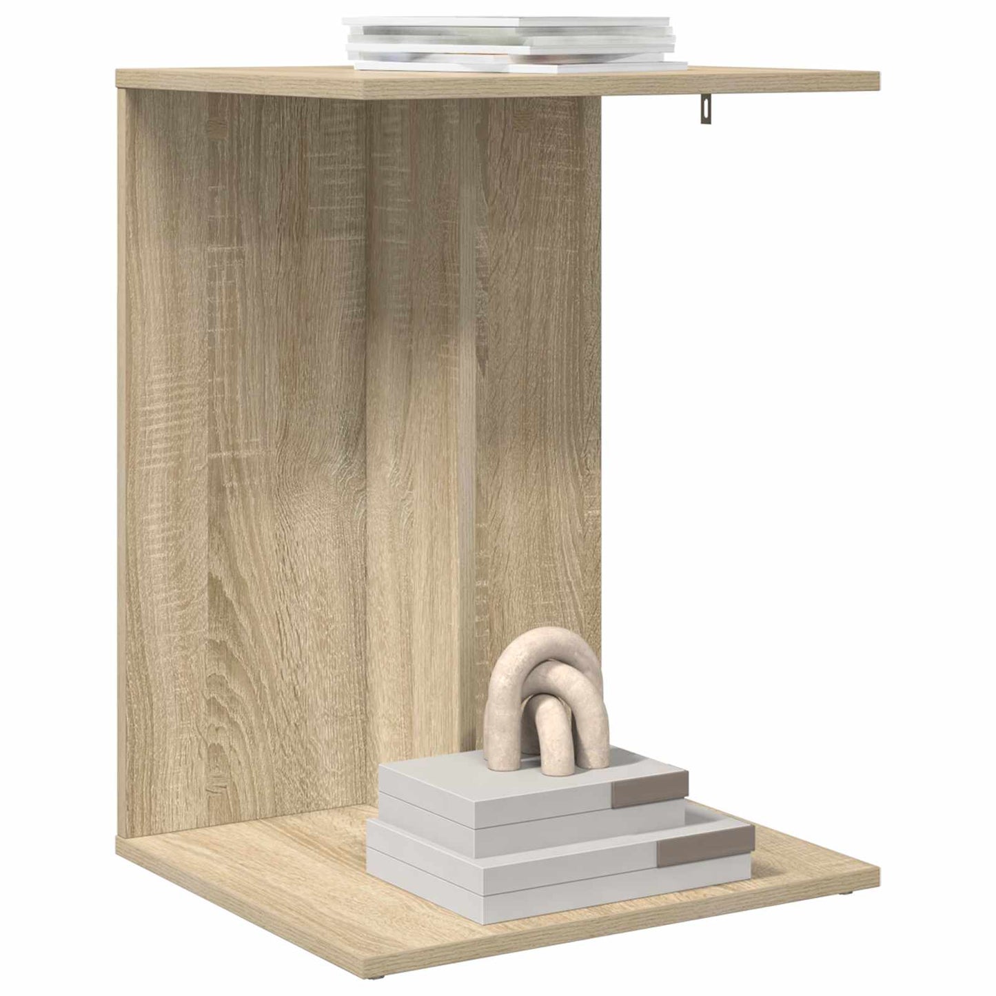 Side Table Sonoma Oak 45 x 40 x 62.5 cm Engineered Wood