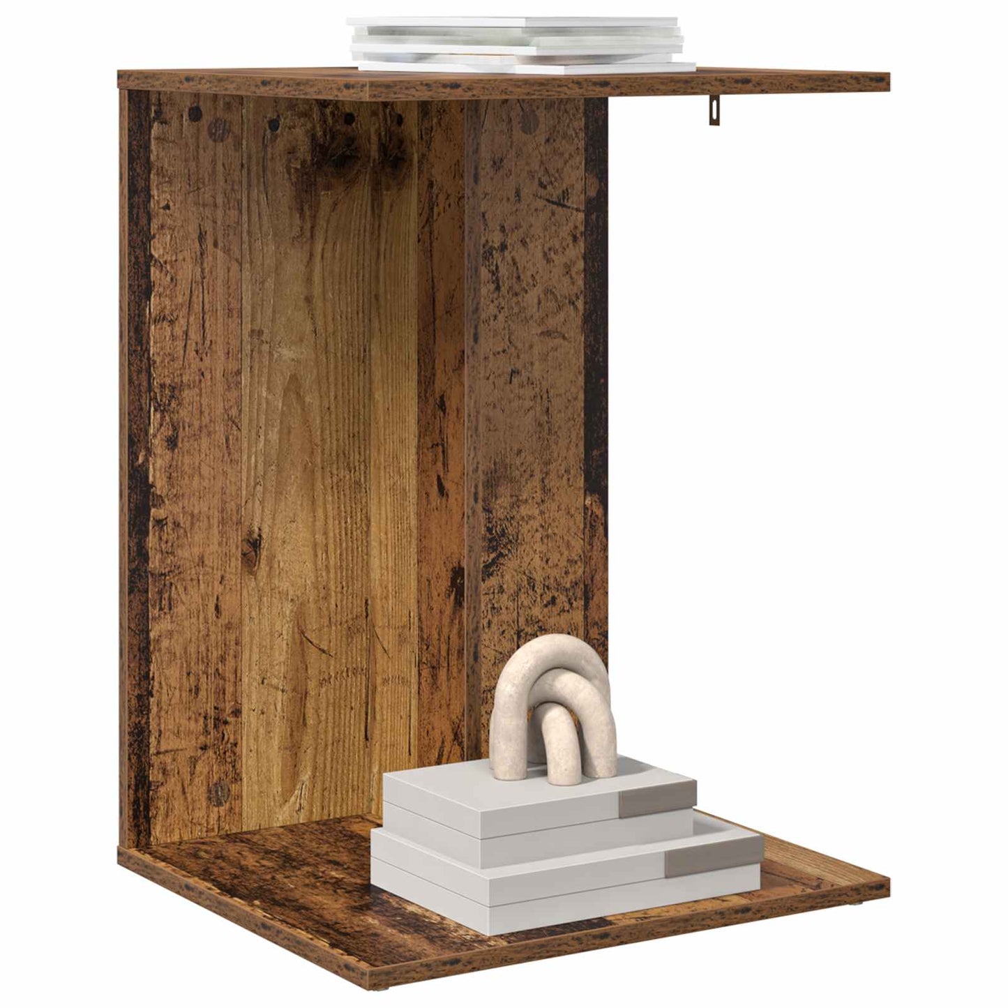 Side Table Old Wood 45 x 40 x 62.5 cm Engineered Wood