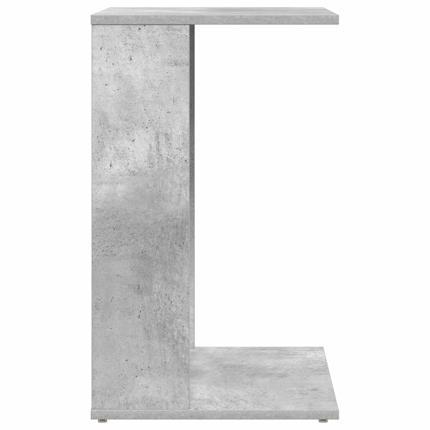 Side Table Concrete Grey 40 x 38 x 62.5 cm Engineered Wood