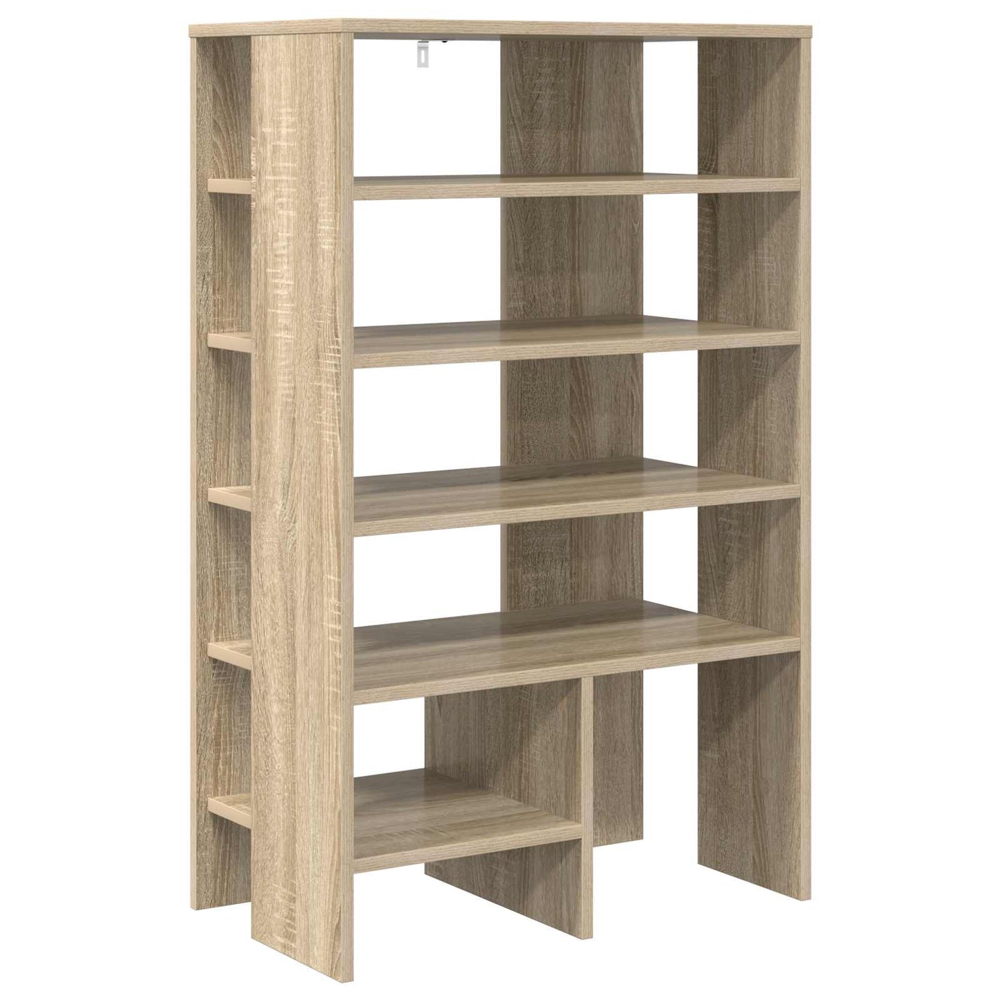 Shoe Cabinet with Shelf 2 pcs Sonoma Oak Engineered Wood