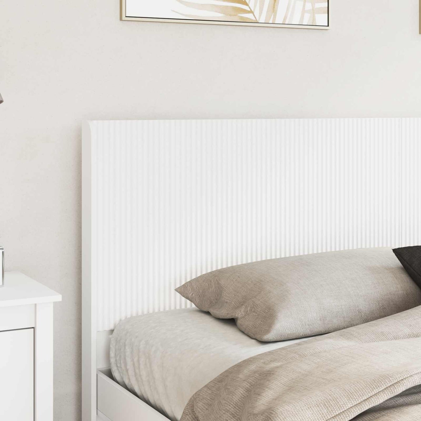 Bed Frame with Storage and Headboard 3 pcs Engineered Wood