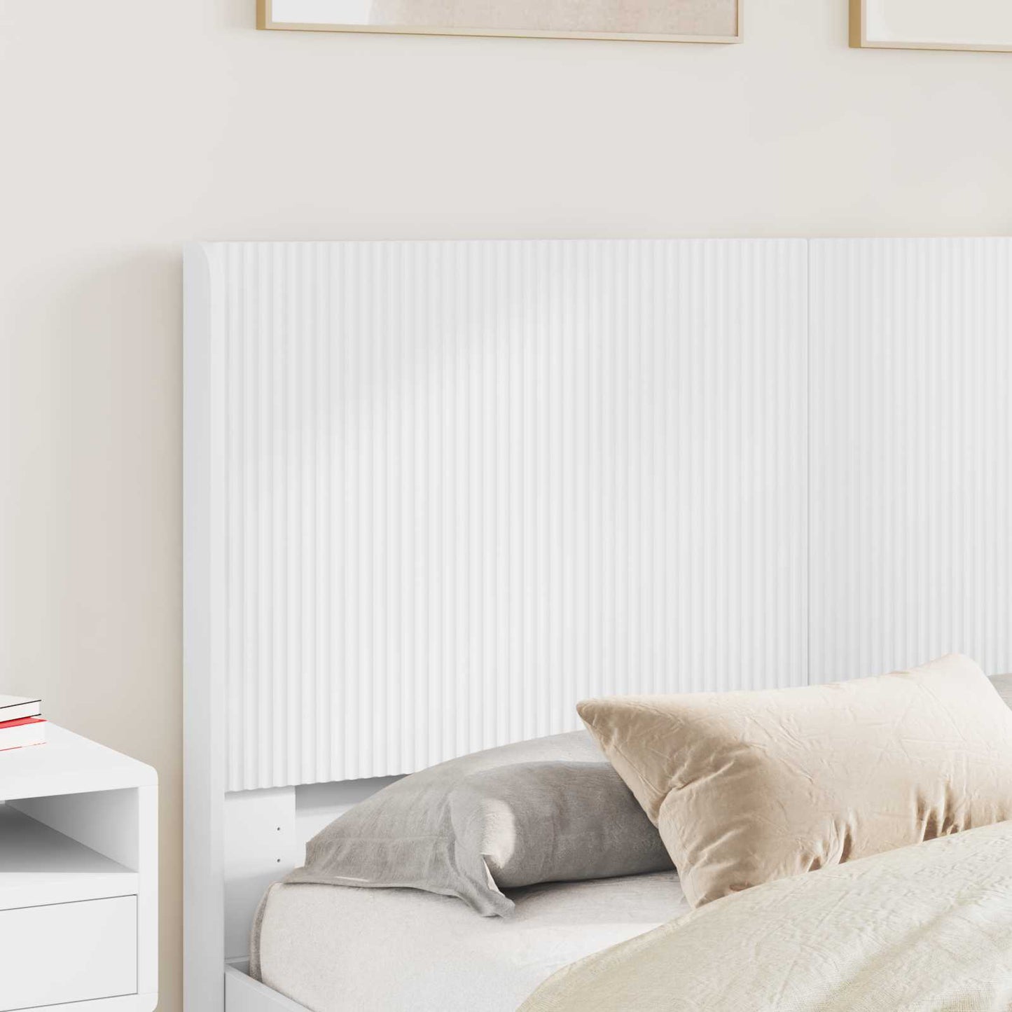 Bed Frame with Storage and Headboard 3 pcs Engineered Wood