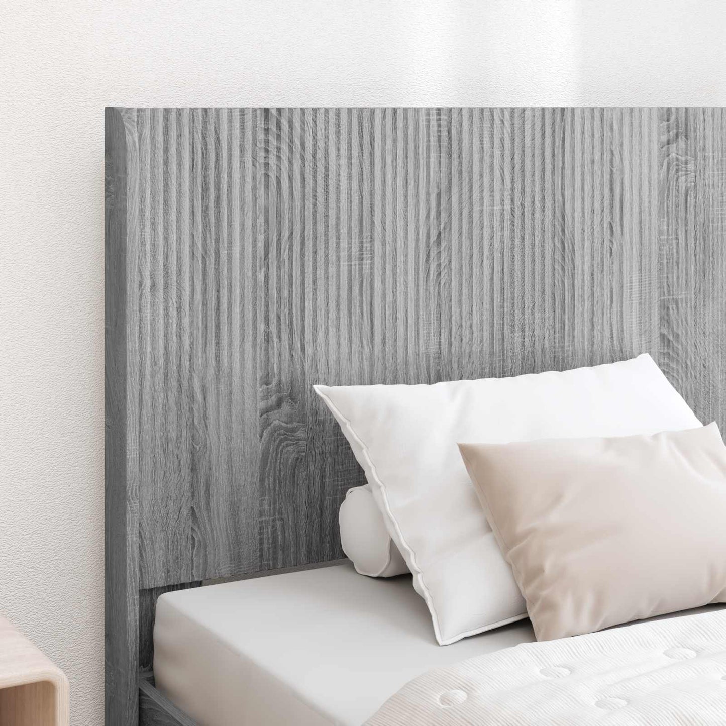 Bed Frame with Storage and Headboard 3 pcs Engineered Wood