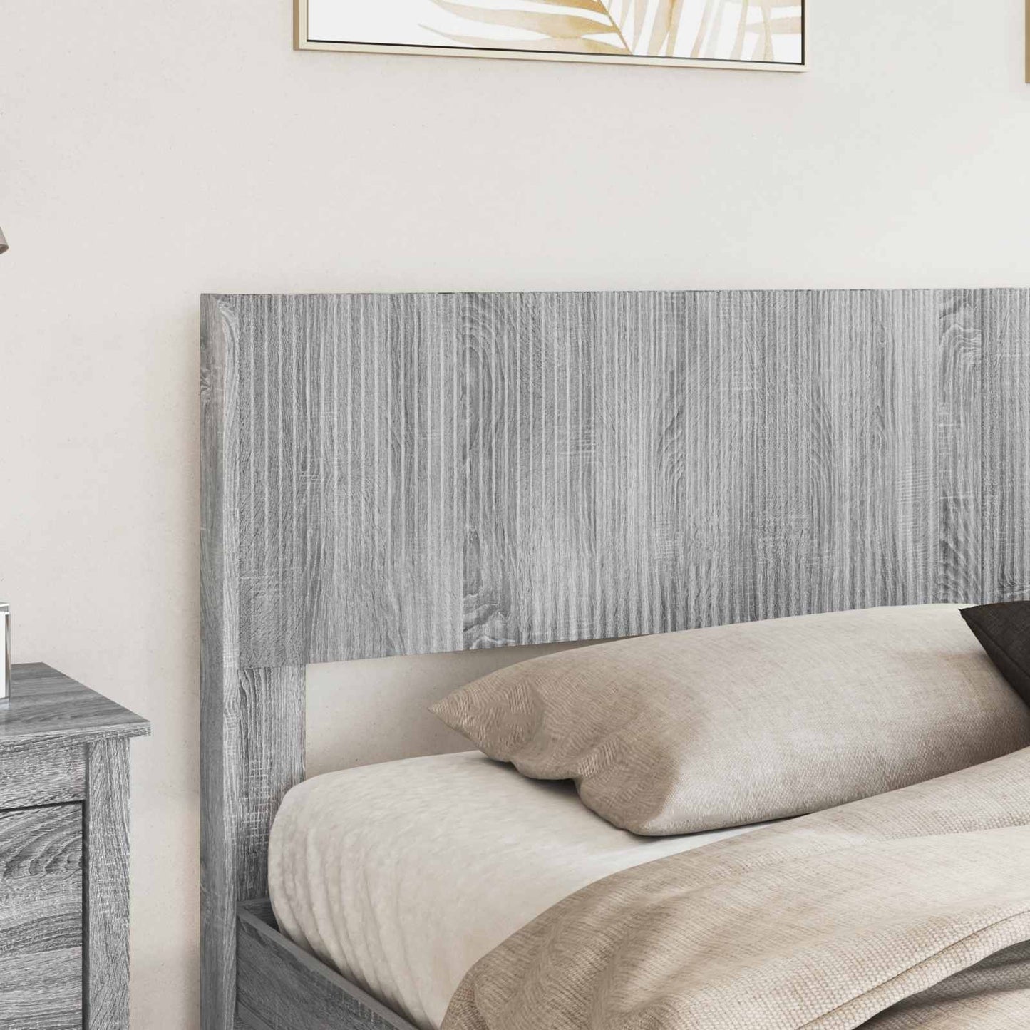 Bed Frame with Storage and Headboard 3 pcs Engineered Wood