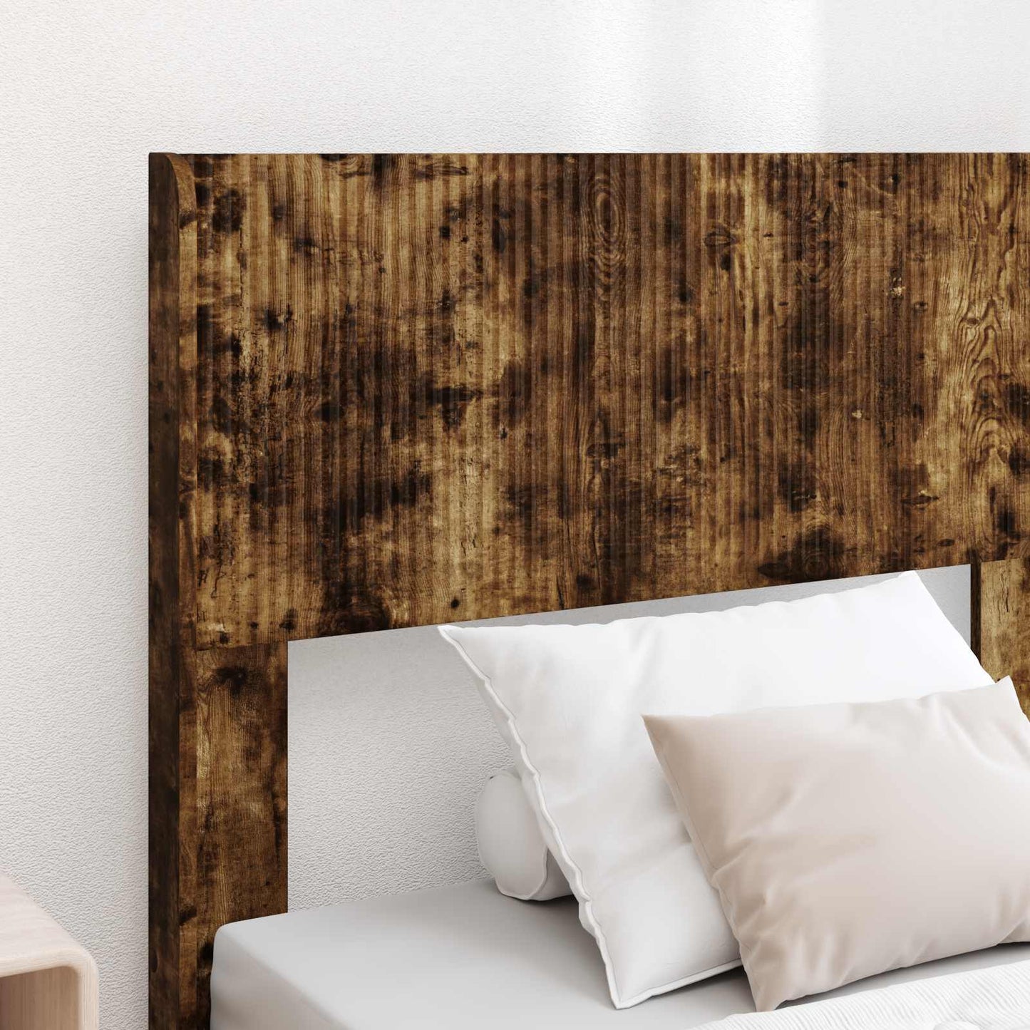 Bed Frame with Storage and Headboard 3 pcs Engineered Wood