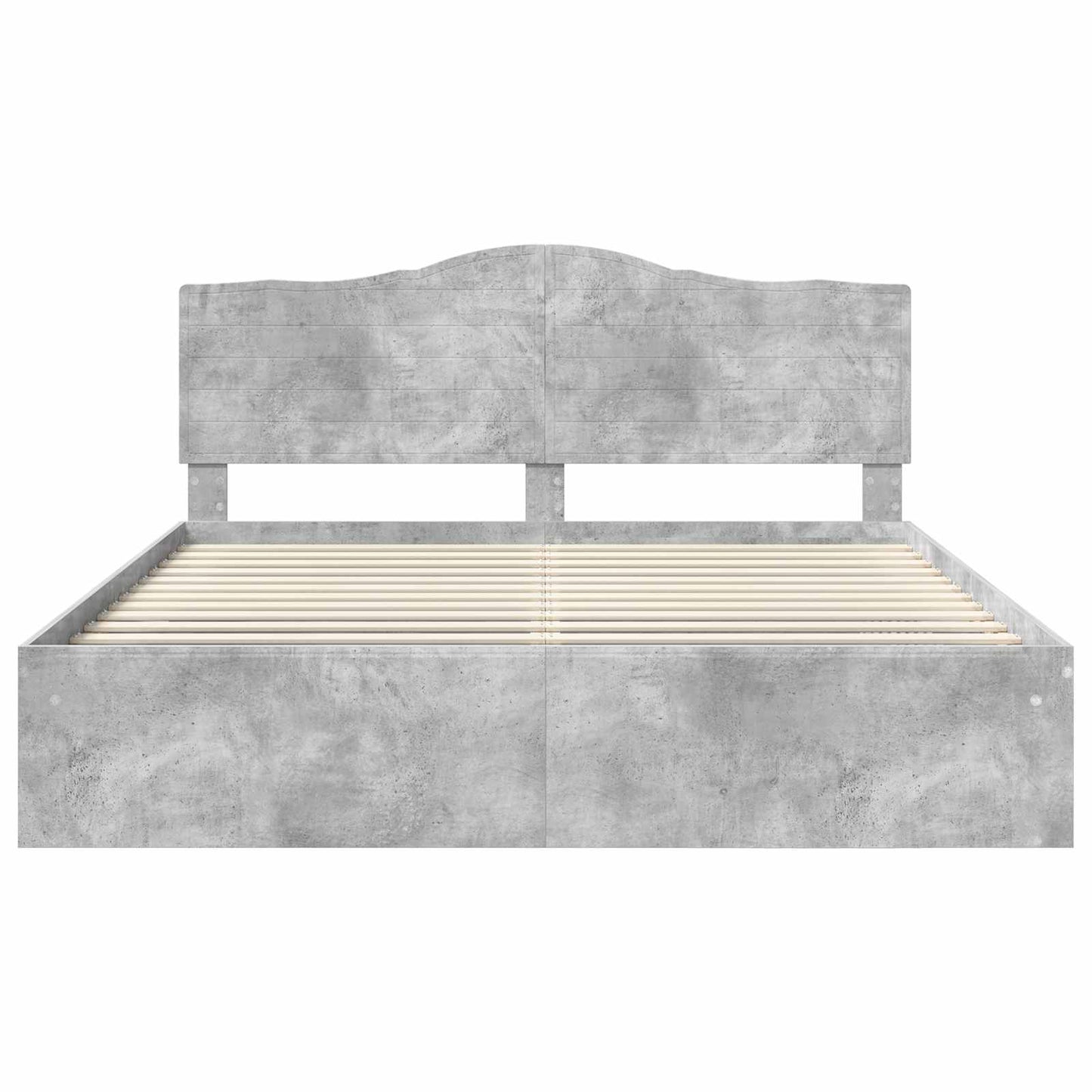Bed Frame with Headboard Concerte 180 x 200 cm Solid Pine Wood