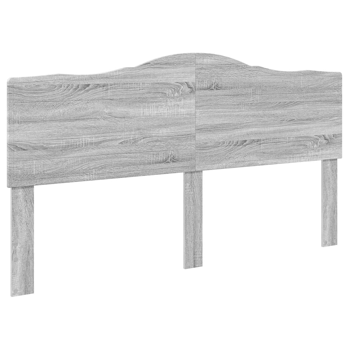 Bed Frame with Drawer Grey Sonoma 200 x 200 cm Engineer Wood