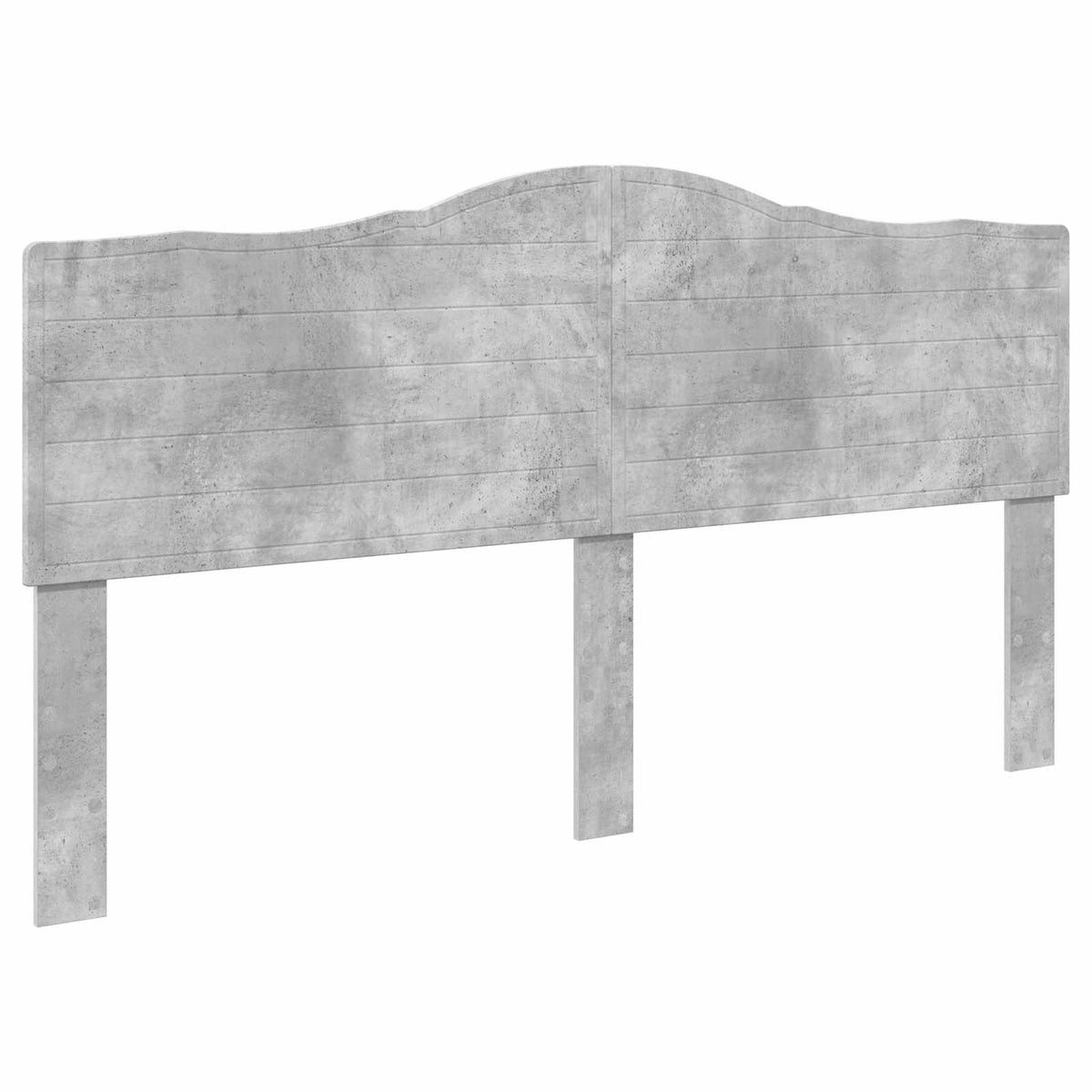 Bed Frame with Drawer Concrete Grey 180 x 200 cm Engineer Wood