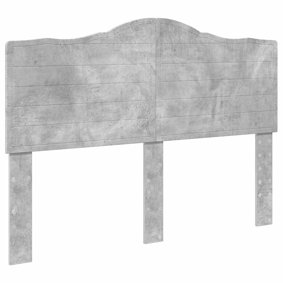 Bed Frame with Drawer Concrete Grey 160 x 200 cm Engineer Wood