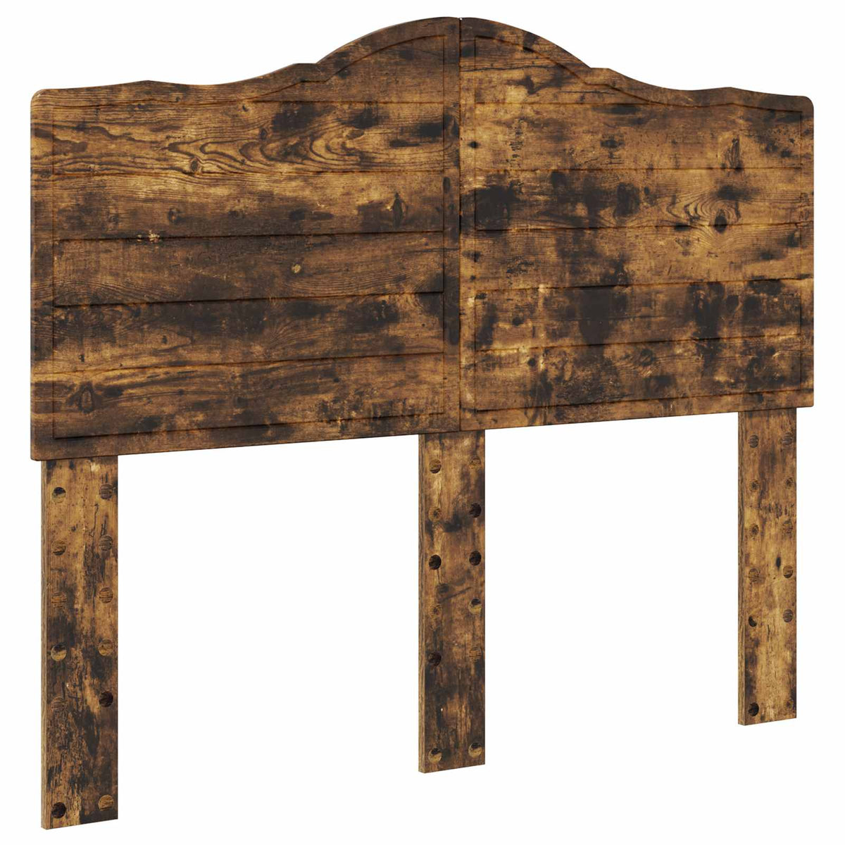 Bed Frame with Drawer Smoked Oak 120 x 200 cm Engineer Wood