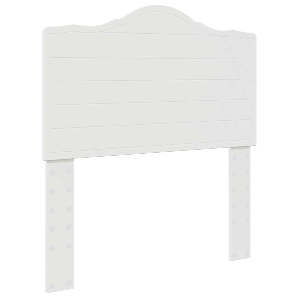 Bed Frame with Drawer White 75 x 190 cm Engineer Wood