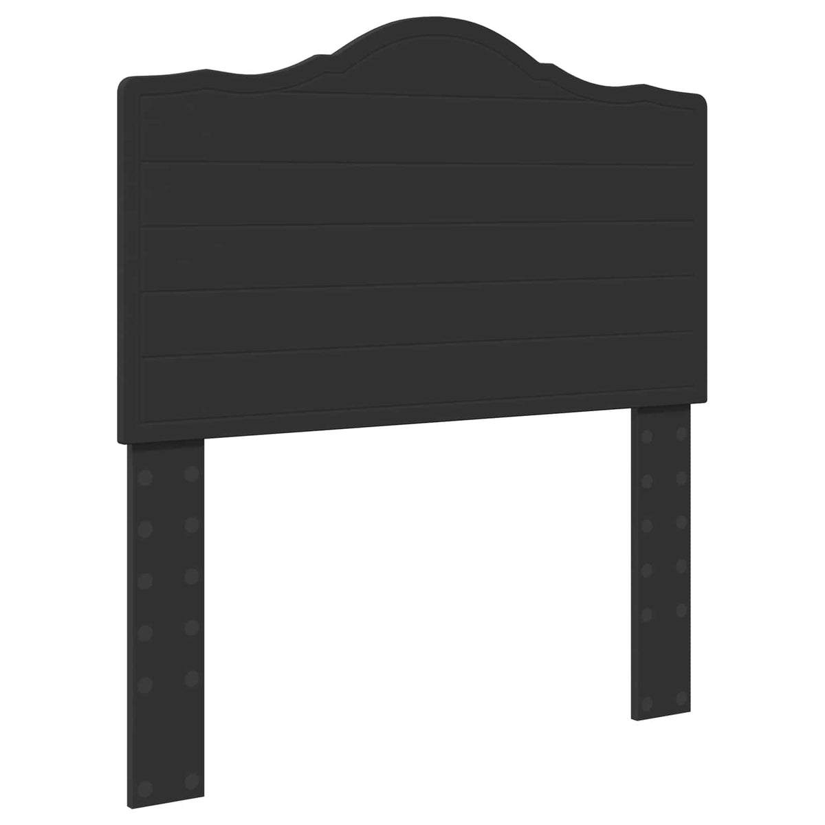 Bed Frame with Drawer Black 75 x 190 cm Engineer Wood