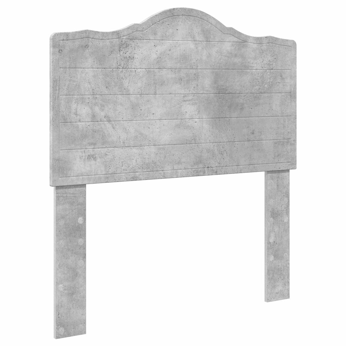 Bed Frame with Drawer Concrete Grey 75 x 190 cm Engineer Wood
