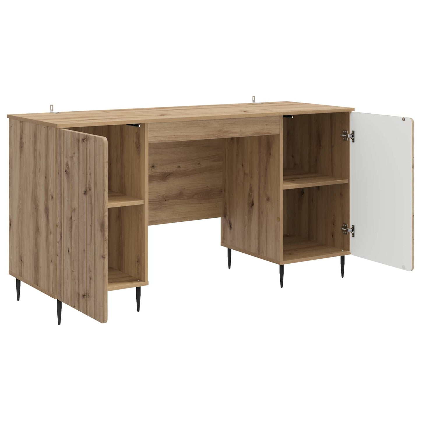 Desk Artisan Oak Engineered Wood 142.5 x 50 x 75 cm
