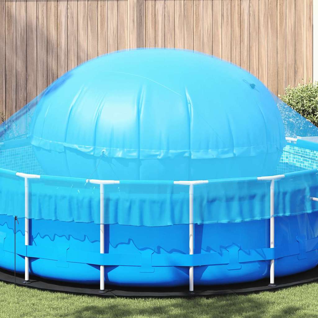 Winter Pool Pillow Blue Ø 220 x 140 cm PVC