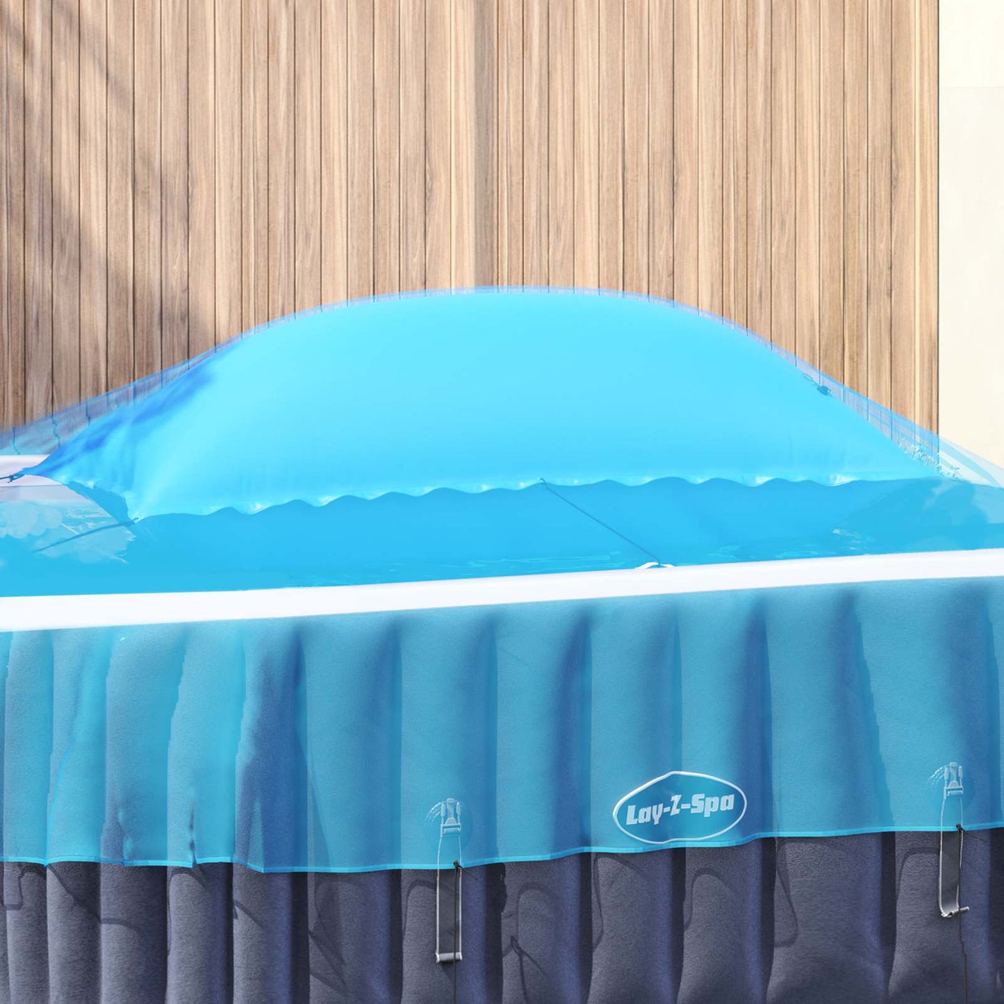 Winter Pool Pillow Blue 380 x 180 x 140 cm PVC