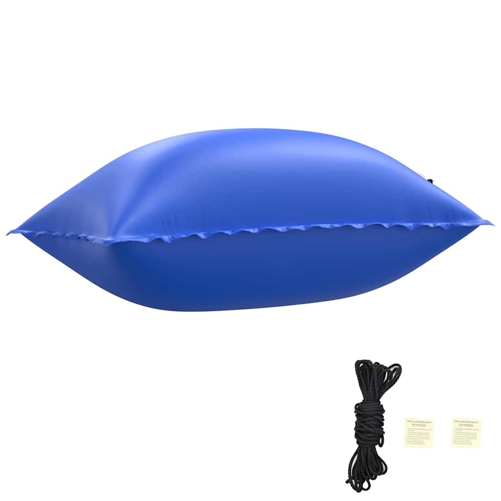 Winter Pool Pillow Blue 380 x 180 x 140 cm PVC