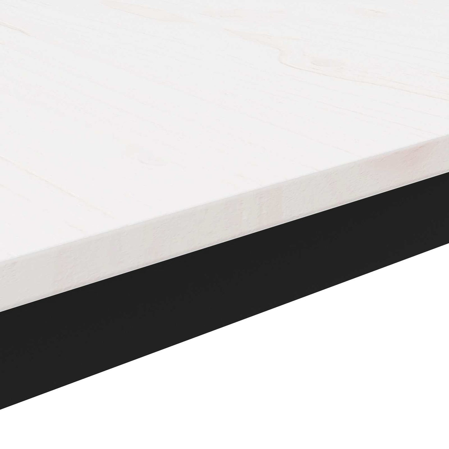 Coffee Table White 60 x 30 x 36 cm Solid Pine Wood