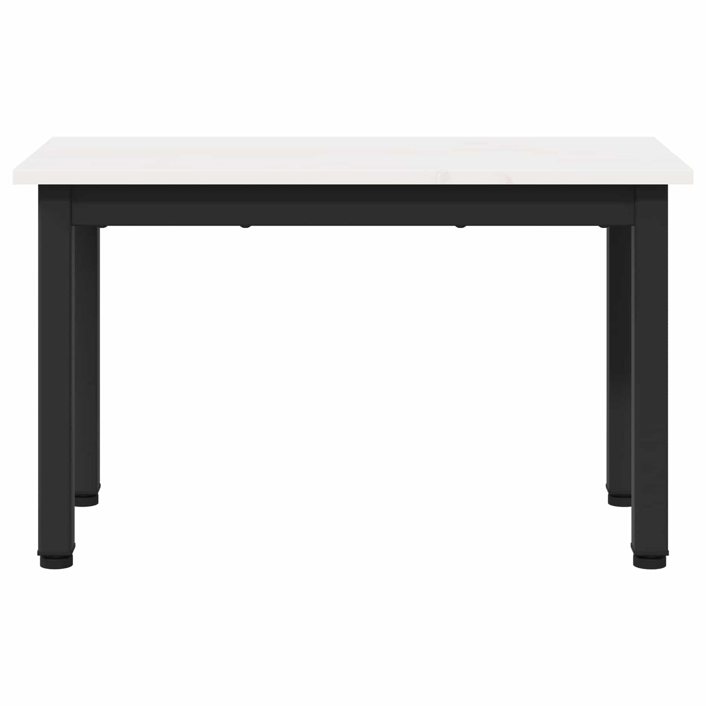 Coffee Table White 60 x 30 x 36 cm Solid Pine Wood