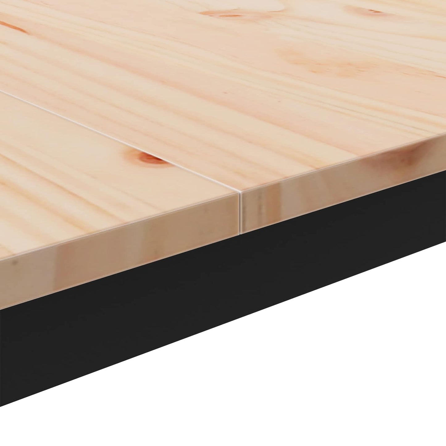 Coffee Table Natural 60 x 60 x 36 cm Solid Pine Wood
