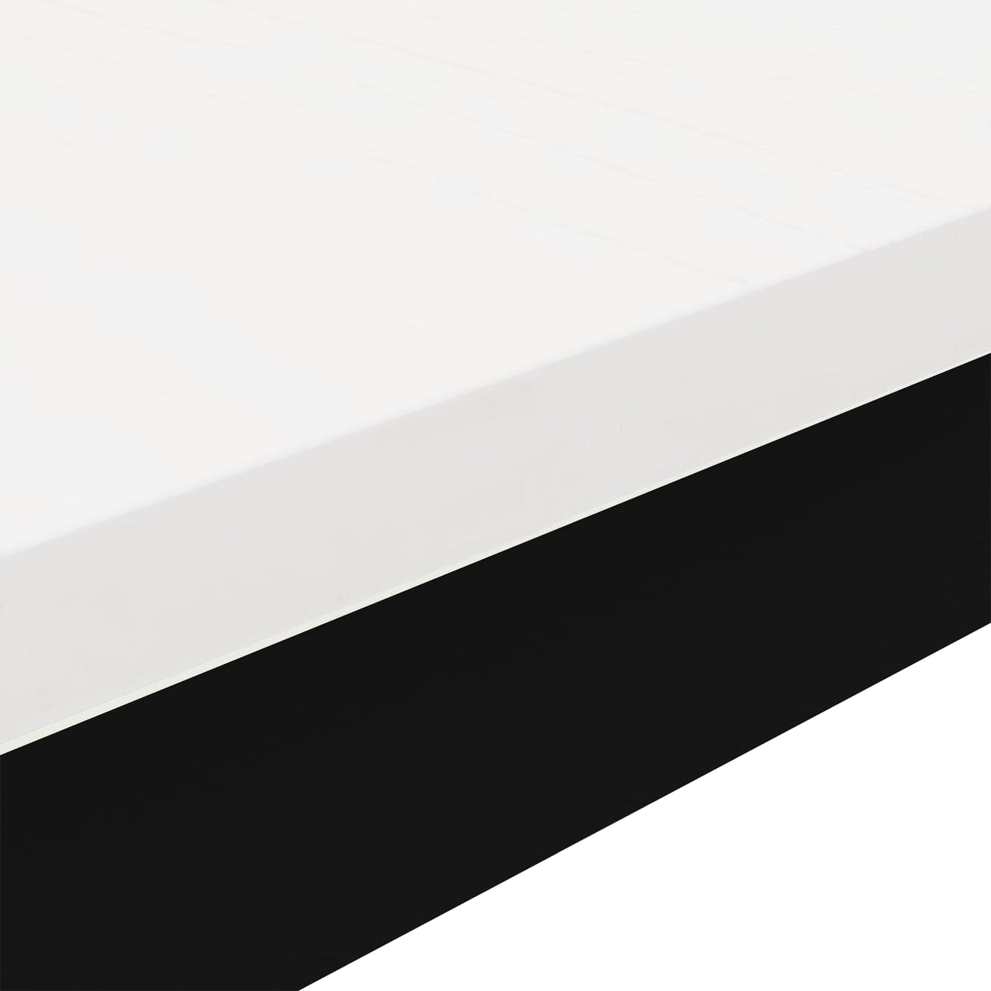 Coffee Table White 70 x 50 x 36 cm Solid Pine Wood