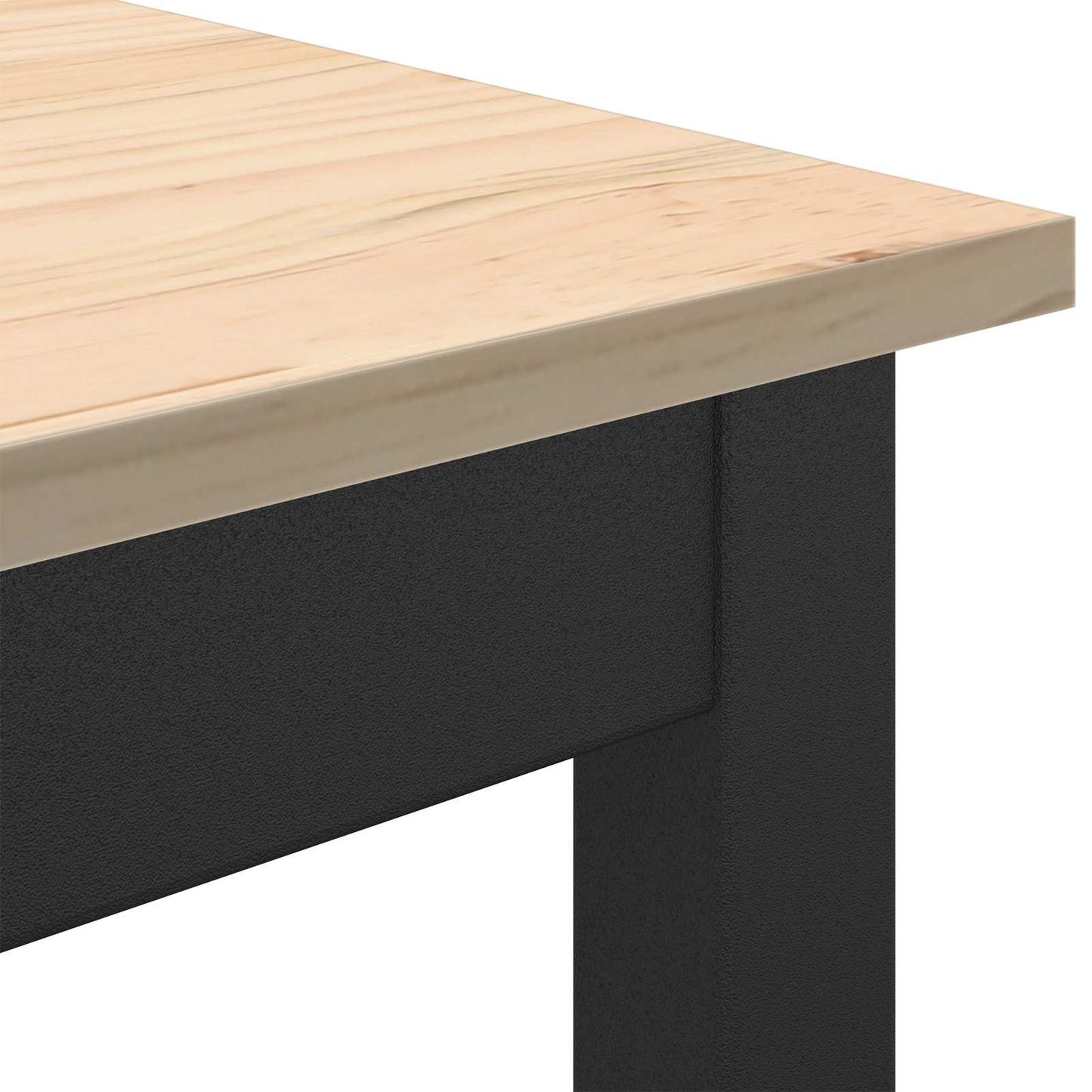 Coffee Table Natural 100 x 50 x 45 cm Solid Pine Wood