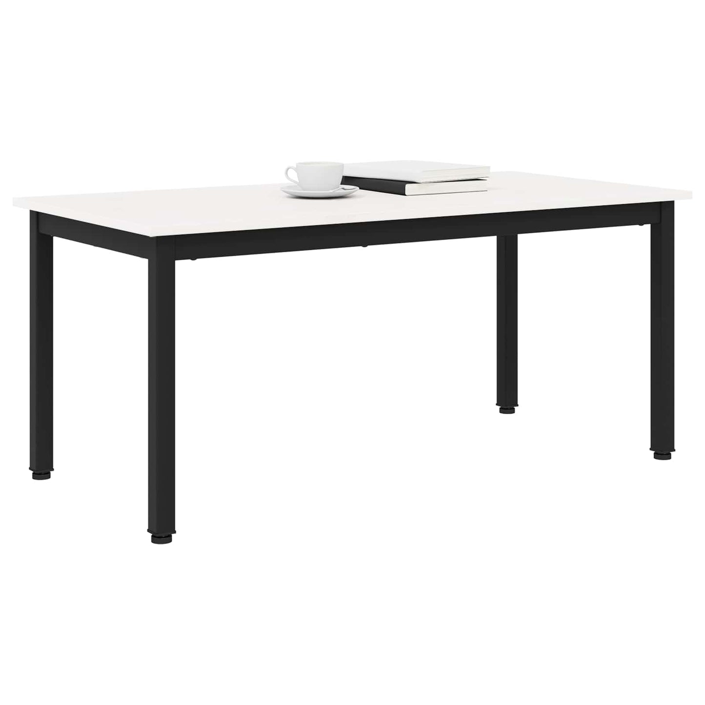 Coffee Table White 100 x 50 x 45 cm Solid Pine Wood