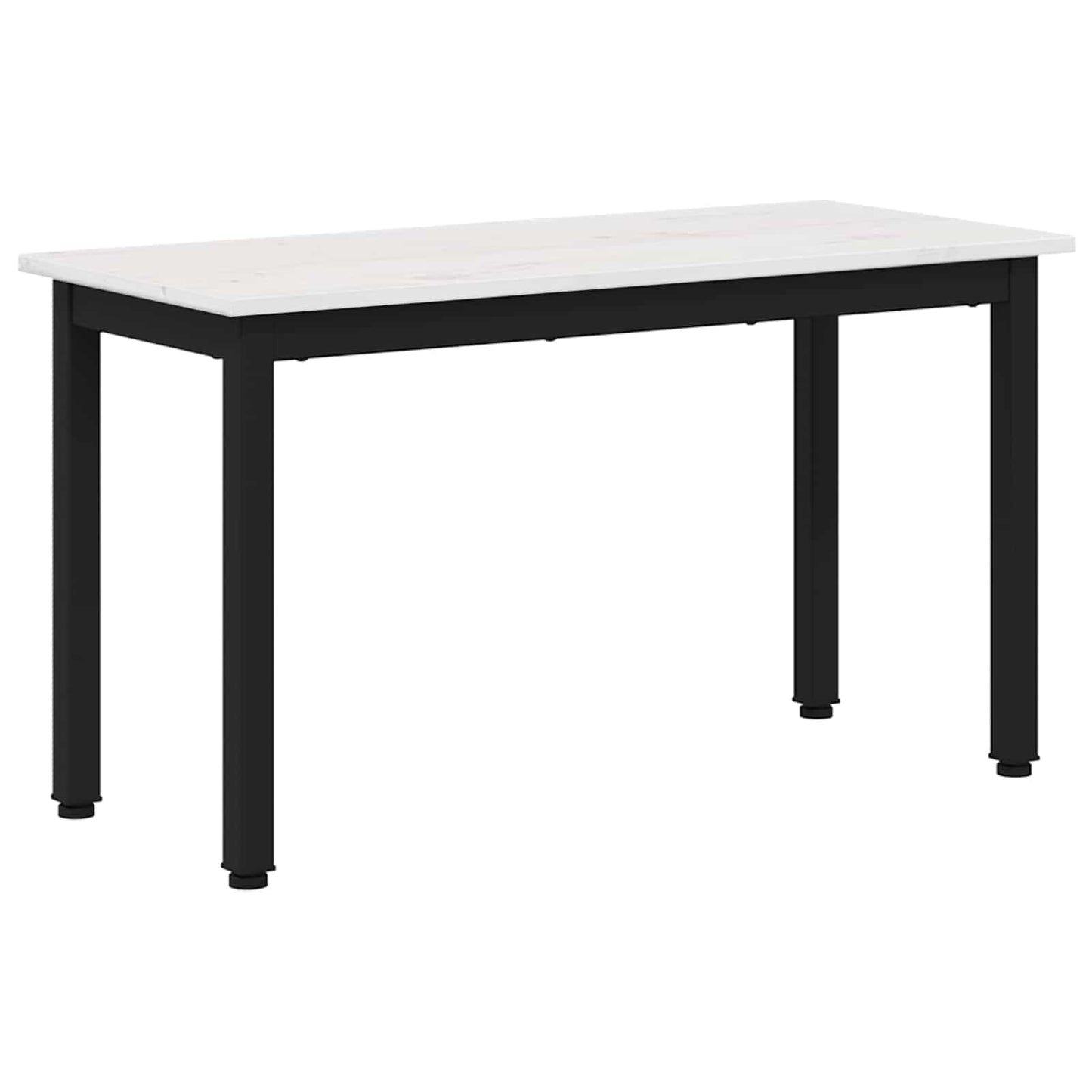 Bench White 80 x 35 x 45 cm Solid Pine Wood