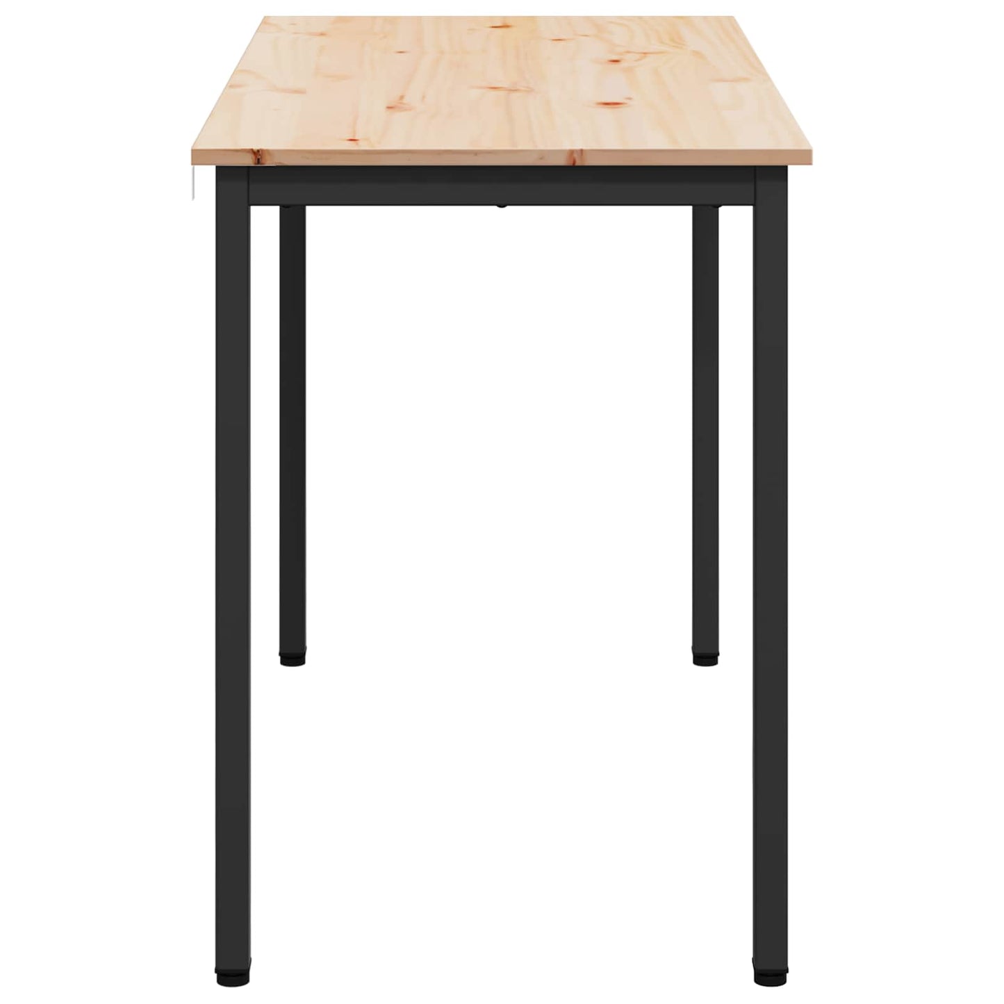 Dining Table Natural 110 x 55 x 75 cm Solid Pine Wood