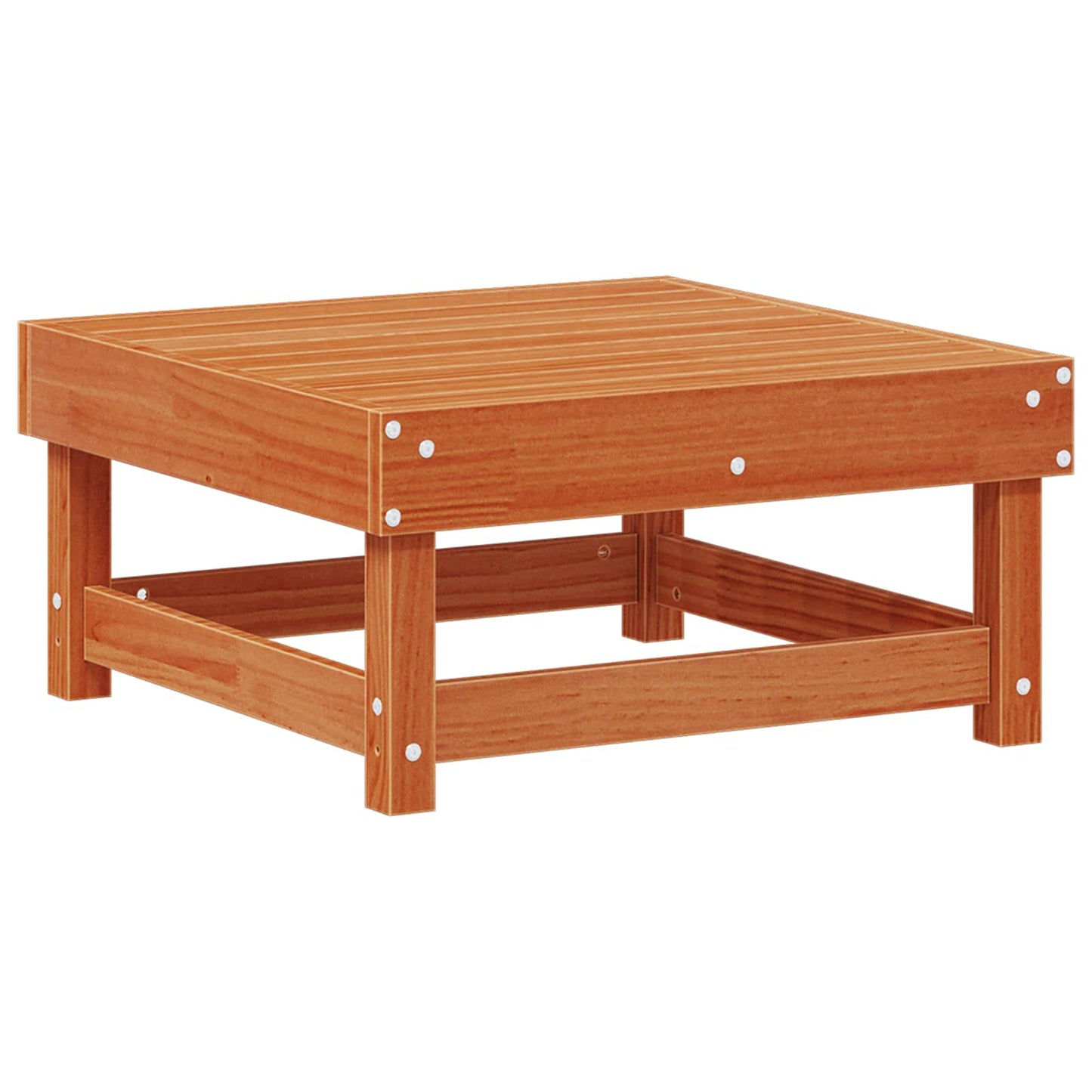 Sectional Sofa Units Wax Brown 183 x 61 x 62 cm Solid Pine Wood