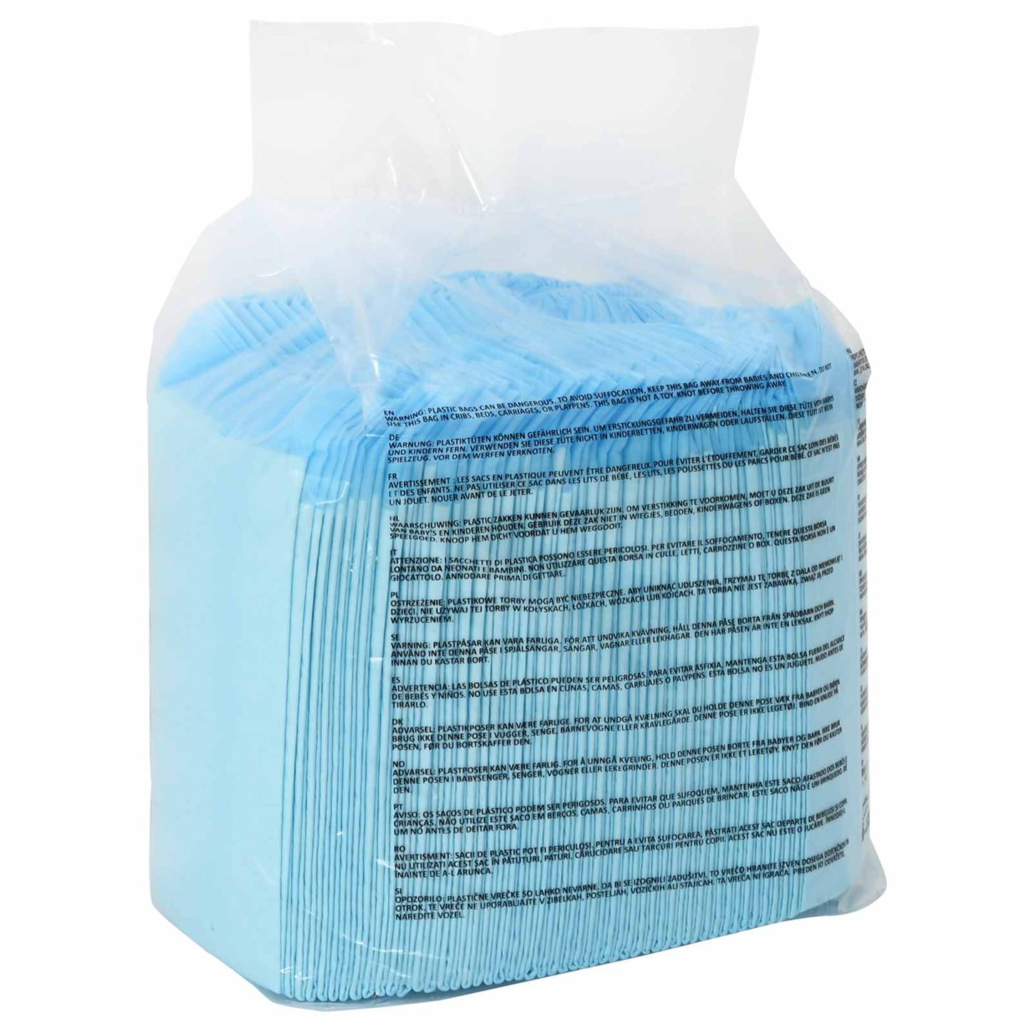 Non-woven Fabric Pet Training Pad 400 pcs Blue and White