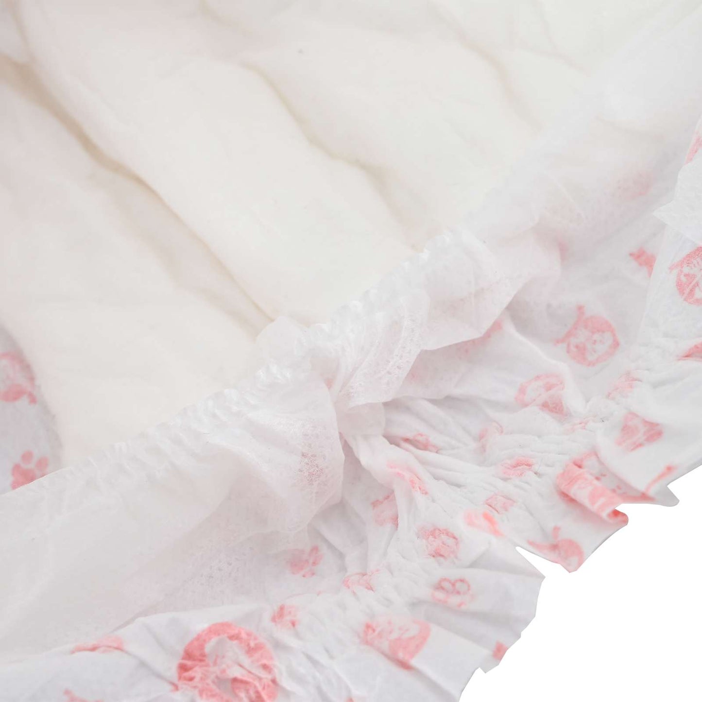 Disposable Dog Diaper Female 30 pcs White L