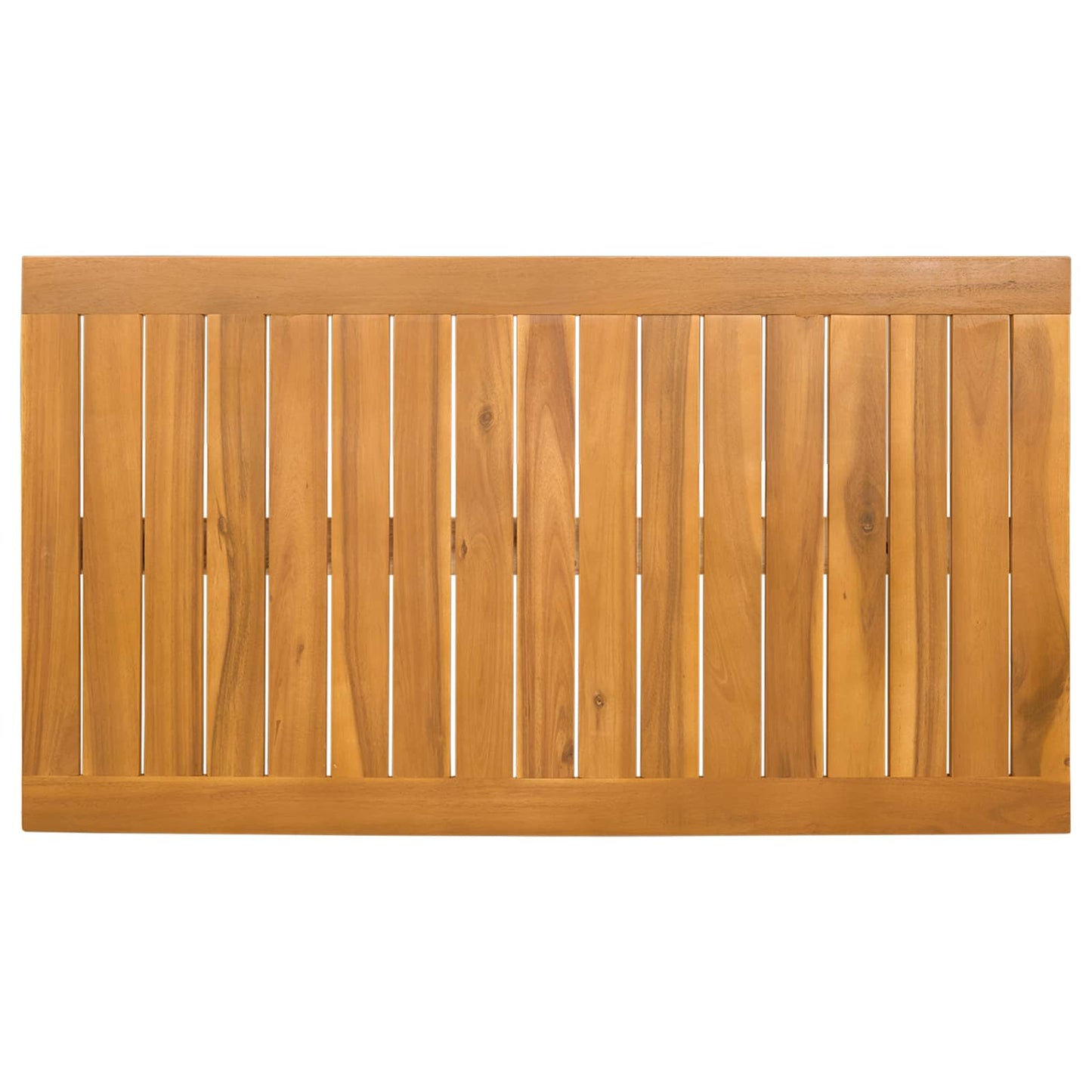 Bath Mat Plain Brown 100 x 55 cm Wood