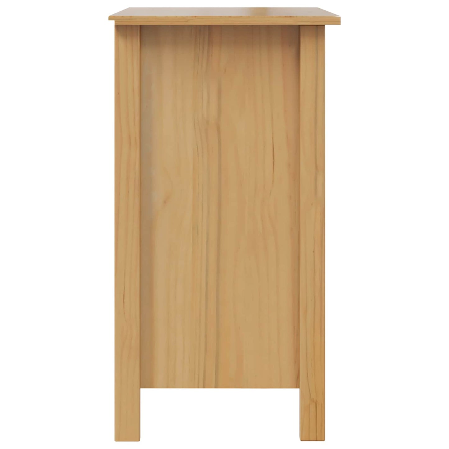 Bedside Cabinet with Drawer HILL Honey Brown 46 x 35 x 65 cm