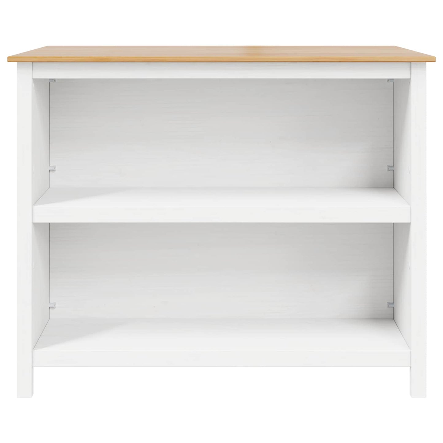 Kitchen Islands HILL White 112 x 66 x 90 cm Solid Pine Wood