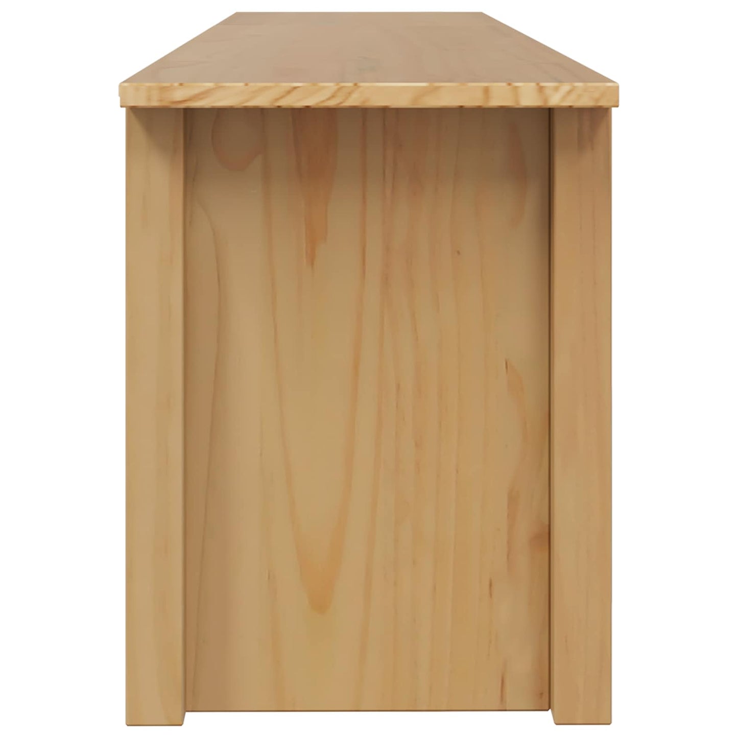 TV Rack HILL Honey Brown 158 x 40 x 39.5 cm Solid Pine Wood