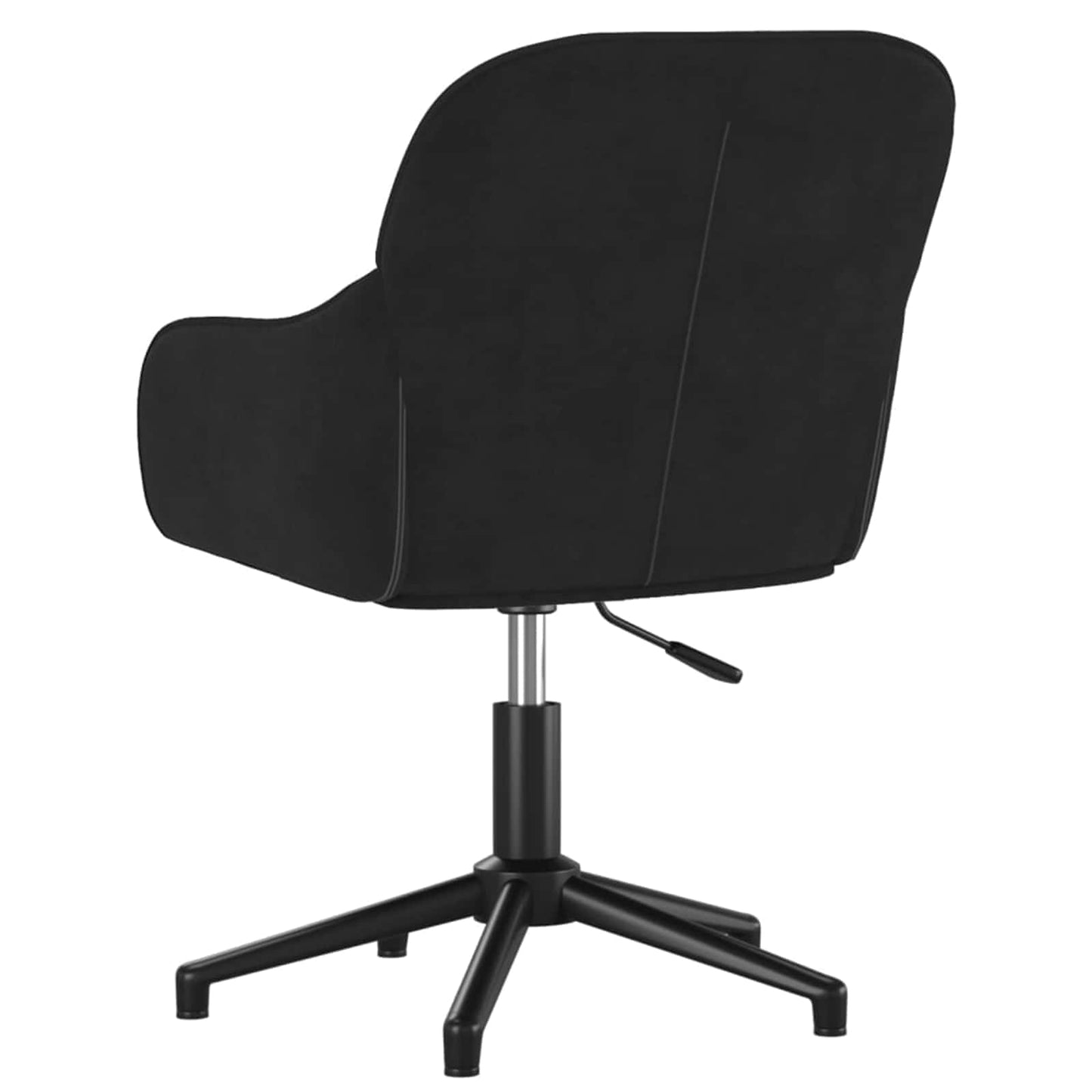 Dining Chair 2 pcs Black 55 x 59.5 x 77 cm Velvet