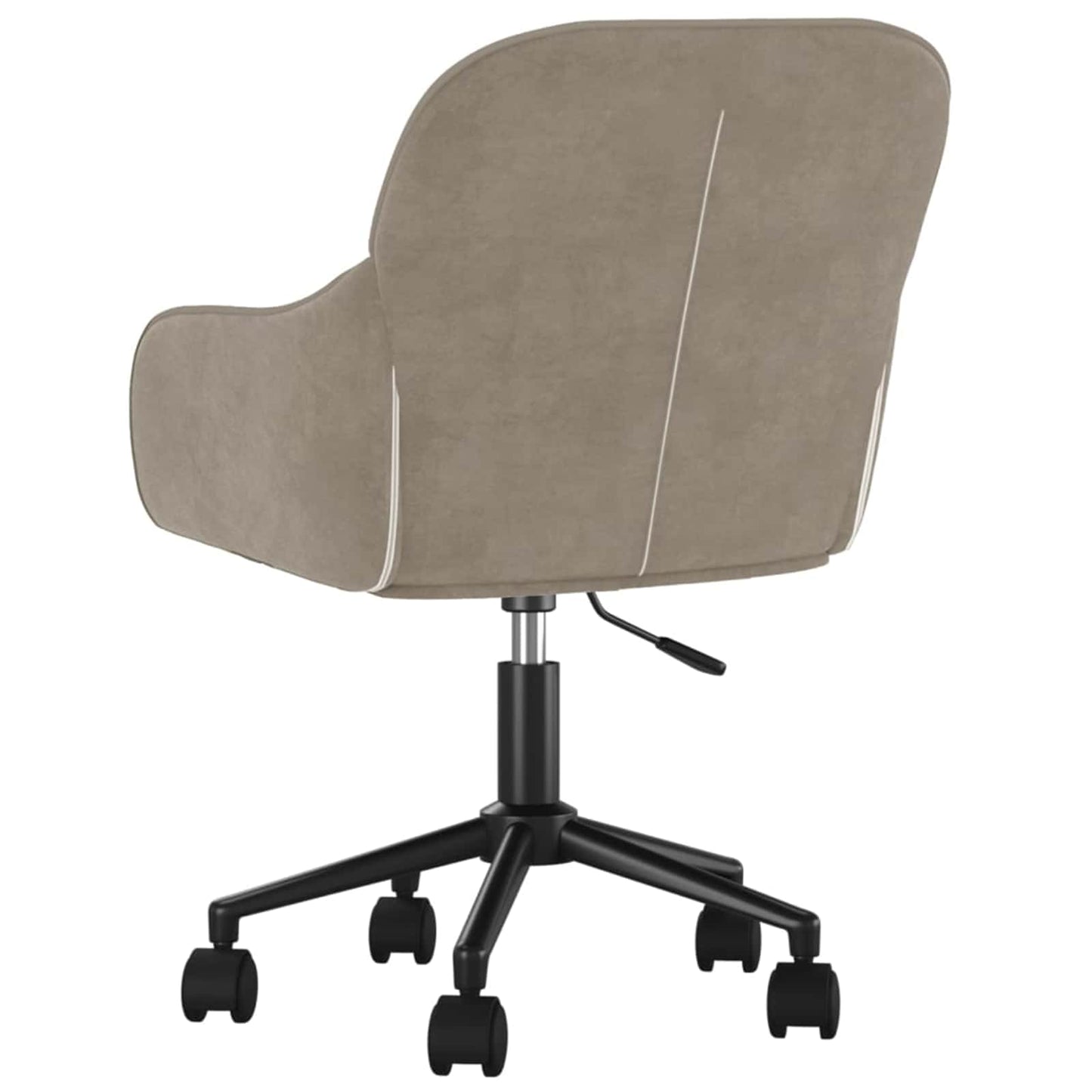 Dining Chair 2 pcs Light Grey 55 x 59.5 x 77 cm Velvet
