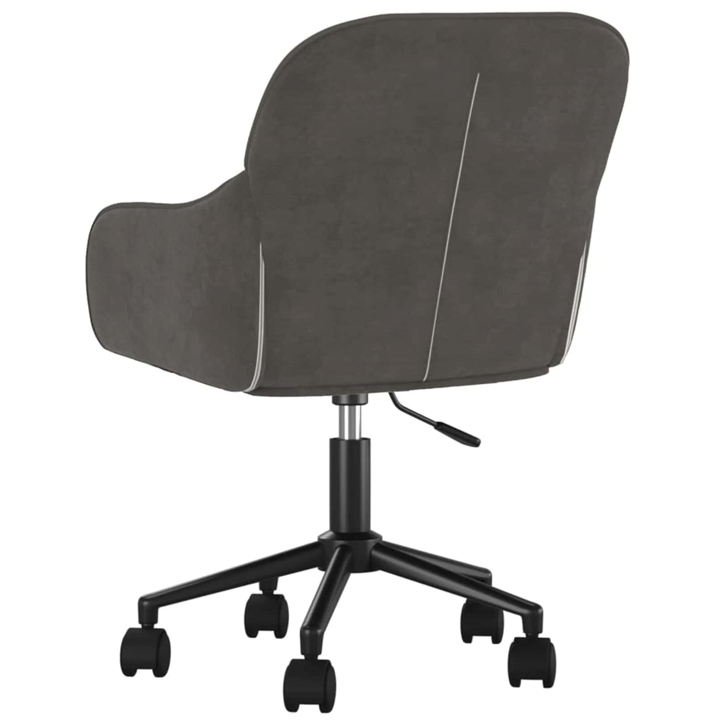 Dining Chair 2 pcs Dark Grey 55 x 59.5 x 77 cm Velvet